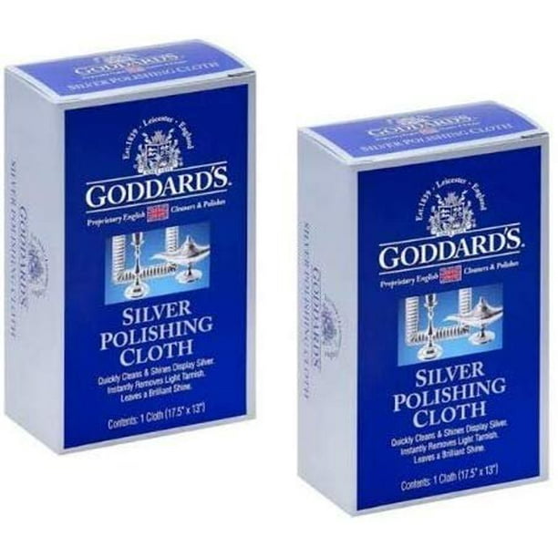 Goddard's Goddard's Silver Polishing Cloth, Pack of 2