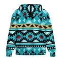 thumbnail image 5 of Uorisanigo Aztec Tribal Hoodies for Women Sweatshirt Size XS Oversized Polyester Fall Fashion Long Sleeve Hooded Sweatshirts Slight Stretch Soft Workout Winter Clothes, 5 of 7
