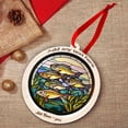 thumbnail image 5 of Steelhead Salmon Stained Glass Suncatcher Ornament – Holiday Ornament with Text for Loved Ones, Family & Friends, Christmas 2025 Decoration, 5 of 6