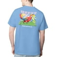 thumbnail image 4 of Men's Margaritaville Light Blue Dallas Cowboys Flip Flop T-Shirt, 4 of 4