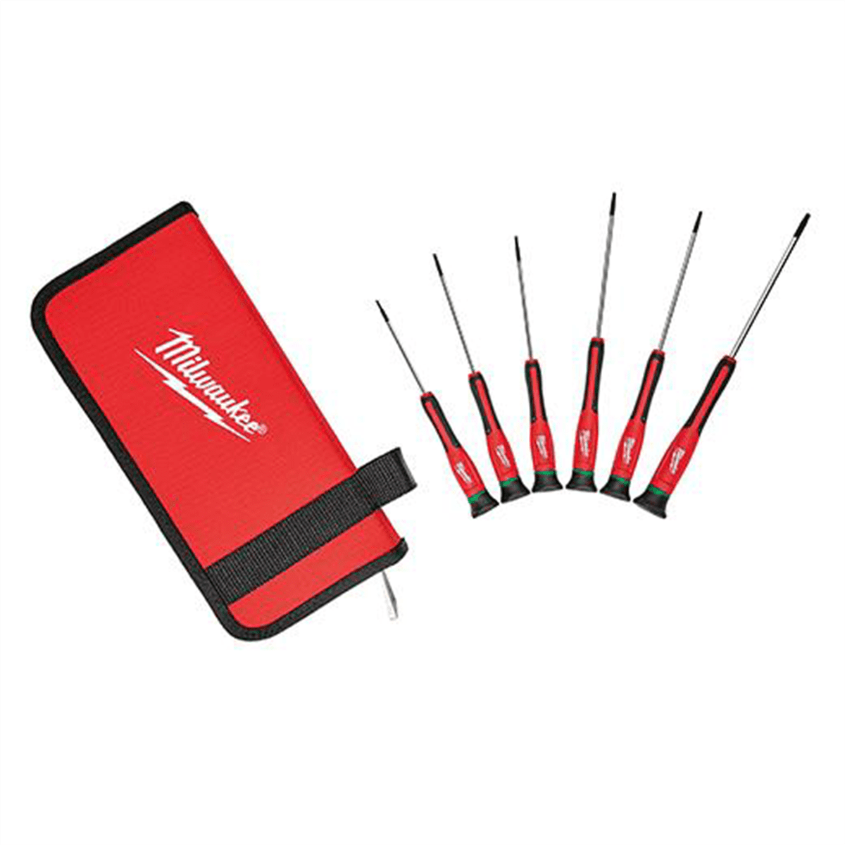 Milwaukee Tool 6 PC TORX Precision Screwdriver Set w/ Case