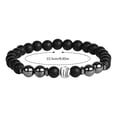 thumbnail image 3 of Betivan Fall Magnetic Lymph Detox Bracelet - Anti Swelling Black Obsidian Anklet for Swelling - Adjustable Magnetic Ankle Bracelets, Multi Purpose Anklet, 3 of 5