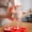 Orange, variant on Pancake Batter Dispenser 5 Cup with Sturdy Handle,Batter Separator for Pancakes, Cupcake, Waffle, Muffin Mix, Cake & Crepe Batter pitcher with Squeeze Handle Baking Tools-Black