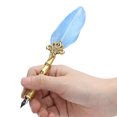thumbnail image 4 of Quill Dip Pen Wax Set, Exquisite Retro Feather Pen Wax Set Durable High-Quality Materials, 4 of 8
