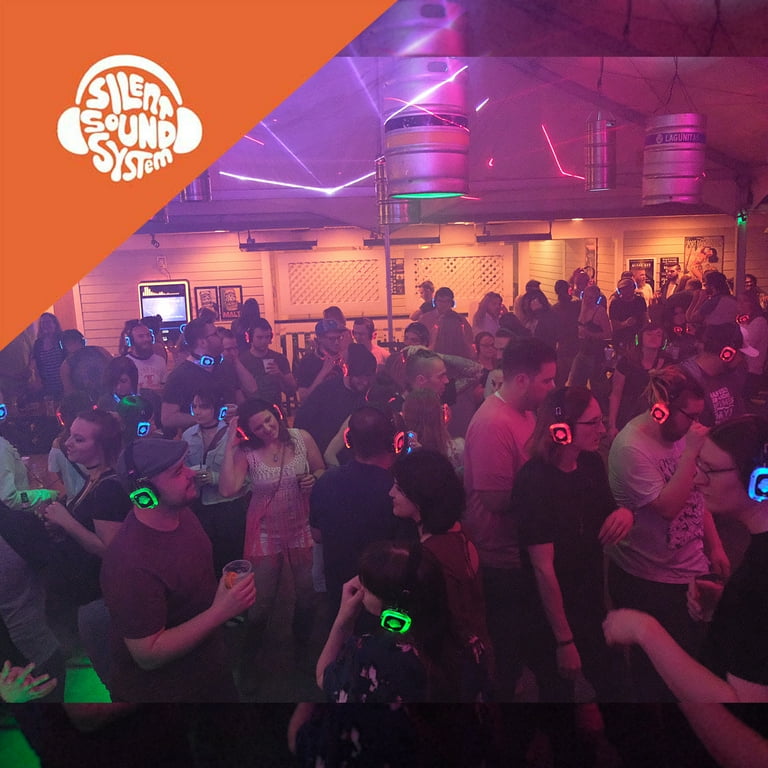 Silent Sound System Light DJ Party Starter Pack - 25 LED