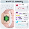 thumbnail image 2 of Reloj inteligente Fempoin 110 Sport Modes, monitor de sueño, 2 of 7