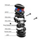 thumbnail image 5 of Soporte para teléfono móvil automotriz Sidaley autoadhesivo universal giratorio 360 grados Negro, 5 of 6