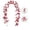 B, variant on Christmas Artificial Red Berry Vines Garland, Faux Greenery Hanging Decor, Festive Wreath Supply for Home Decor, Party, Christmas & Holiday Display