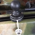 thumbnail image 2 of Almencla Kayak Quick Release Track Base Slide Guide Rail Systems Accessory Black - Ball, 2 of 5