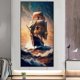 thumbnail image 1 of Cuadros Decorativos Diamond Painting 5D DIY Full Square Drill Buque Naval Decoración del hogar (ZQA1210) Wdftyju embutido en tela, 1 of 9