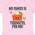 thumbnail image 4 of Inktastic Thanksgiving Thankful Family Boys or Girls Baby Bodysuit, 4 of 5