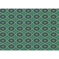 thumbnail image 1 of Ahgly Company Machine Washable Indoor Rectangle Transitional Mint Green Area Rugs, 8' x 10', 1 of 7