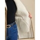 thumbnail image 5 of Abrigo de mujer INSPIRE CHIC de ante con botones, solapa con muesca, chaqueta de forro polar, abrigos de invierno con bolsillos M marrón, 5 of 6