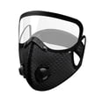 thumbnail image 3 of amagogo Cycling Face Mask Mesh Mask Detachable Universal Full Face Cover with Eye Shield Black, 3 of 10