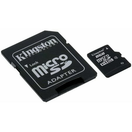 Kingston 8GB microSDHC Card - (Class 4)