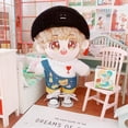 thumbnail image 2 of Niannyyhouse Muñeco de Peluche de 7,8 Pulgadas/20 cm, Figuras de Peluche, Juguetes, Ropa, Sombrero, suéter de Floret, Vestir (Negro), 2 of 5