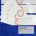 thumbnail image 3 of FRCOLOR  Class Schedule Pocket Charts Hanging Storage Bag for Classroom Child Student Blue, 3 of 8