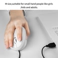 thumbnail image 4 of SHARE SUNSHINE Wired Vertical Mouse 3DPI 6 Button Ergonomic Design for Laptop Desktop (White), 4 of 7