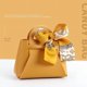 thumbnail image 4 of Bolsa de regalo de cuero creativa con bufanda, caja de embalaje de dulces de Navidad, Mini bolso, favores de boda y suministros para fiestas, 4 of 4