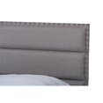 thumbnail image 4 of Baxton Studio Ansa Très Grand Size Tissu Gris Lit Rembourré, 4 of 10