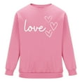 thumbnail image 4 of PNTUTB Crew Neck Long Sleeve Casual Sweatshirts for Men Loose Classic Pullover with Valentine's Day Fashion Print, 4 of 6