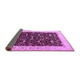 thumbnail image 2 of Ahgly Company Indoor Square Persian Purple Traditional Area Rugs, 3' Square, 2 of 4
