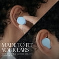 thumbnail image 5 of Sleepz Moldable Silicone Earplugs for Sleeping, 22 dB Noise Reduction, Reusable &  Washable, Hypoallergenic, 6 Pairs with Travel Tin, 5 of 8
