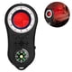 thumbnail image 1 of Detector antiespía Mini cámara Detector Audio Bug Spy Finder con brújula Luz de flash Dispositivo de escáner de señal GPS Buscador de señal para componentes electrónicos Xemadio 220967, 1 of 9
