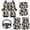 Brown Cow, variant on HUIACONG Car Floor Mats Car Seat Covers All Weather Anti Slip Driver Seat, Purple Butterfly Car Steering Wheel Covers Passenger Seat and Rear Floor Mats Easy Installation for SUV, Van,Sedan,Truck