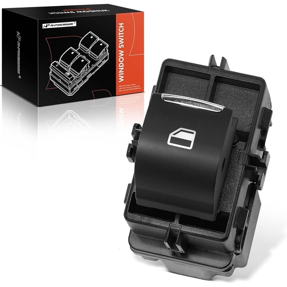 A-Premium Power Window Switch Compatible with Ford F-150 F150 2015-2020, Edge 2015-2019, Expedition 2018-2023 & Lincoln Navigator 2018-2021, Replace# FL3Z14529AC