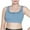 Blue, variant on Fesfesfes Sport Bras for Women Front Front Closure Bras Plush-Up Bras Front-Zipper-Up Shockproof Strength Yoga Bras Fitness Jogging Bra