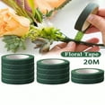 thumbnail image 4 of CHUANK 3 Rolls X 60m Green DIY Handmade Tape Floral Tape Mesh Tape For Flower Arrangement & Packaging, 4 of 7