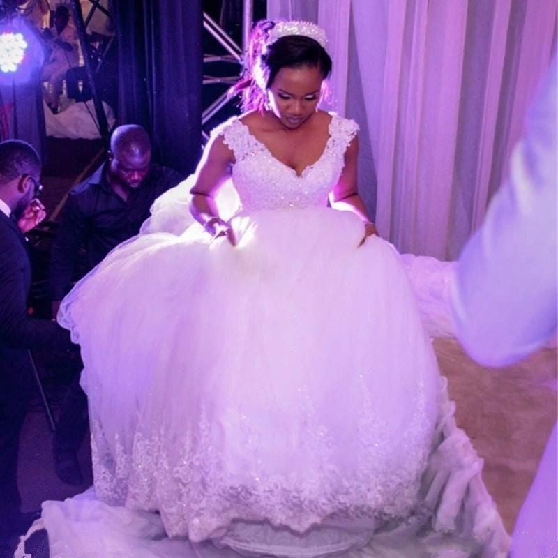 2019 Wedding Dresses,ball Gown Wedding Dresses,beaded Embroidery Wedding  Dresses, Vintage Wedding Dr on Luulla