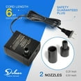thumbnail image 6 of Simple Deluxe 80 GPH Submersible Pump with Adjustable Intake & 6' Waterproof Cord, 6 of 7