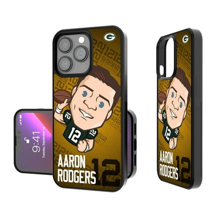 Aaron Rodgers Green Bay Packers Player Emoji Bump iPhone Case