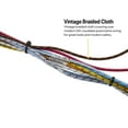 thumbnail image 4 of Speedway Motors 12-Circuit Vintage Cloth Covered Wiring Harness: Universal Design for 12-Volt Vehicle Projects, Modern GXL Insulated Automotive-Grade Wire with Classic Braided Look, 4 of 15