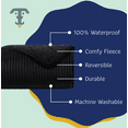 thumbnail image 3 of Katziela Premium Pet Blanket, Soft Waterproof Throw Blanket for Dogs & Cats, Black, 3 of 8