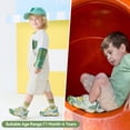 thumbnail image 2 of TARANIS Toddler Boys Girls Shoes, Breathable Mesh Non-Slip Baby Sneakers for Indoor Outdoor, Green, 2 of 7
