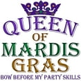 thumbnail image 3 of CafePress - Queen Of Mardis Gras Baseball Jersey - Cotton Baseball Jersey, 3/4 Raglan Sleeve Shirt, 3 of 4
