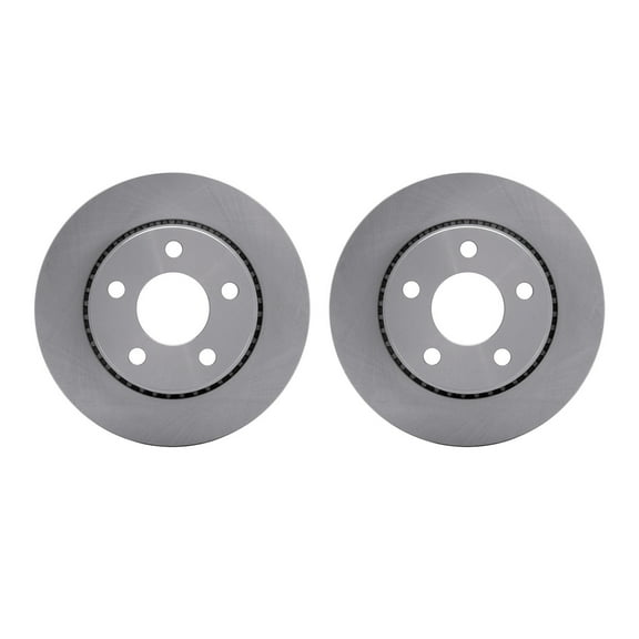 Dynamic Friction Company Rear Brake Rotors 6002-73001