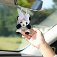 thumbnail image 5 of Plush Panda Keychain and Pendant - Stuffed Panda Doll Keyring for Handbag, Purse, Backpack, Car Keys, Lovely Gift, 5 of 7