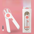thumbnail image 1 of Cortaúñas para mascotas, cortaúñas para gatos, cortaúñas para perros, amoladora de uñas de belleza, juego de cortaúñas antisangre con luz LED, 1 of 5