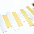 thumbnail image 4 of BalsaCircle 6.5 feet Gold Silver Metallic Rectangle Paper Strips Hanging Party Garland Decorations Supplies, 4 of 8