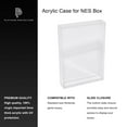 thumbnail image 3 of Acrylic Display Case for Nintendo NES Game Boxes Premium UV Protection, 3 of 5