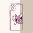 thumbnail image 1 of Funda de silicona suave de Disney Stitch para iPhone 14 Pro Max 13 12 Mini 11 Pro XR XS X 8 7 6 6S Plus SE 2020 cubierta protectora de lente, 1 of 4