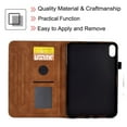 thumbnail image 7 of iPad 10th Generation Case 2022 iPad 10.9 Inch Case,TECH CIRCLE Premium Leather Folio Multiple Viewing Angles Stand Cover with Auto Wake/Sleep Protective Smart Cover for 10.9" iPad 10th Gen 2022,Brown, 7 of 7