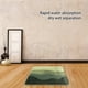 thumbnail image 5 of Alfombra de baño Azul | Alfombra de baño de microfibra absorbente extra suave | Respaldo de goma TP antideslizante | Lavable a máquina | 15,74 x 23,62 pulgadas | Para baño, bañera, suelo, niños, 5 of 6