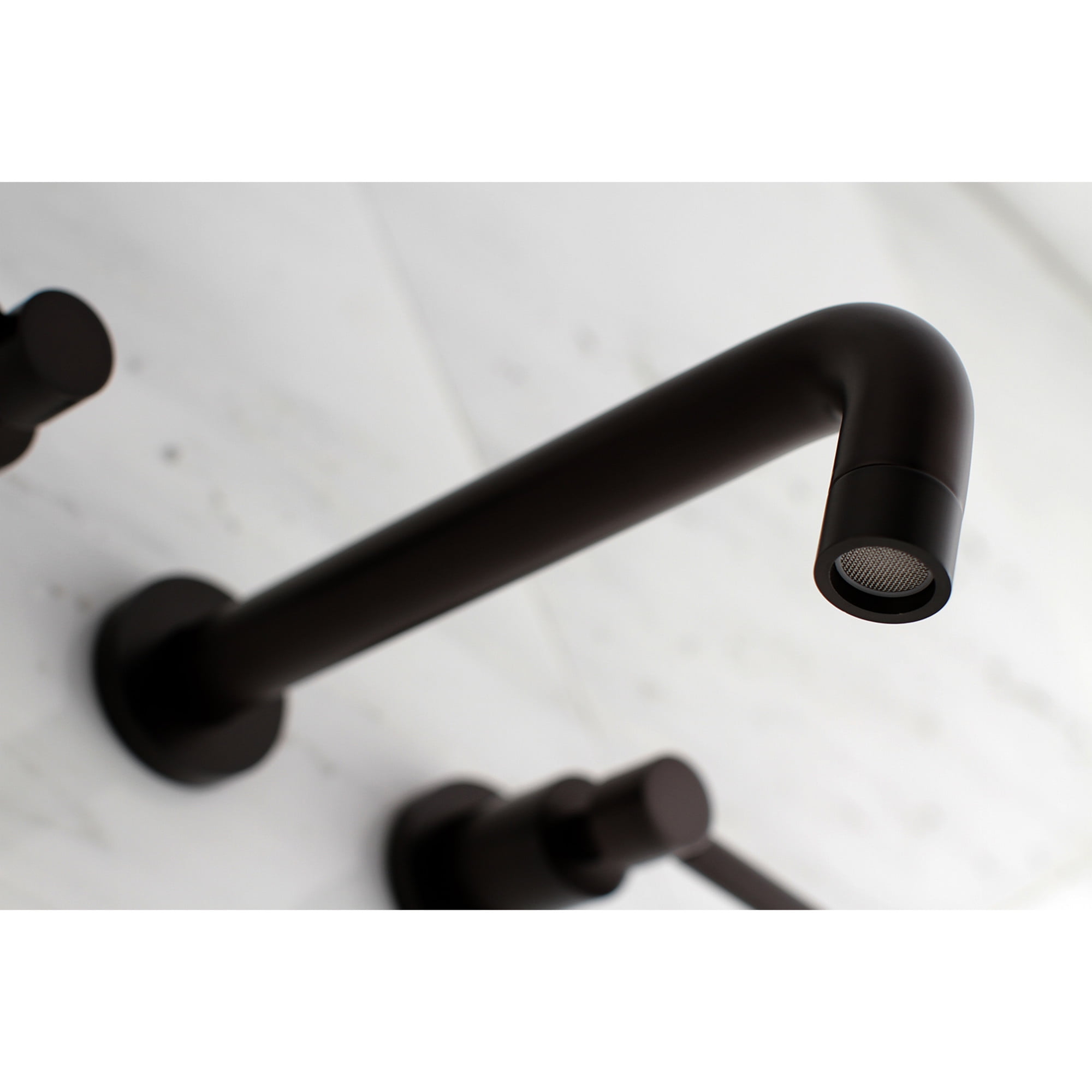 Kingston Brass KS8025DL Concord Two-Handle Wall Mount Roman Tub Faucet, Oil Rubbed Bronze