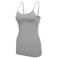 thumbnail image 1 of KOGMO Womens Seamless Stretchy Adjustable Strap Cami Tank Top, 1 of 6