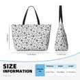thumbnail image 4 of Fotbe Nautical Themed Simple Anchors Bolsa de Viaje para Playa - Resistente al Agua, Bolsa Tote de Gran Capacidad y Ligera con 7 Bolsillos para Mujeres y Hombres, 4 of 7